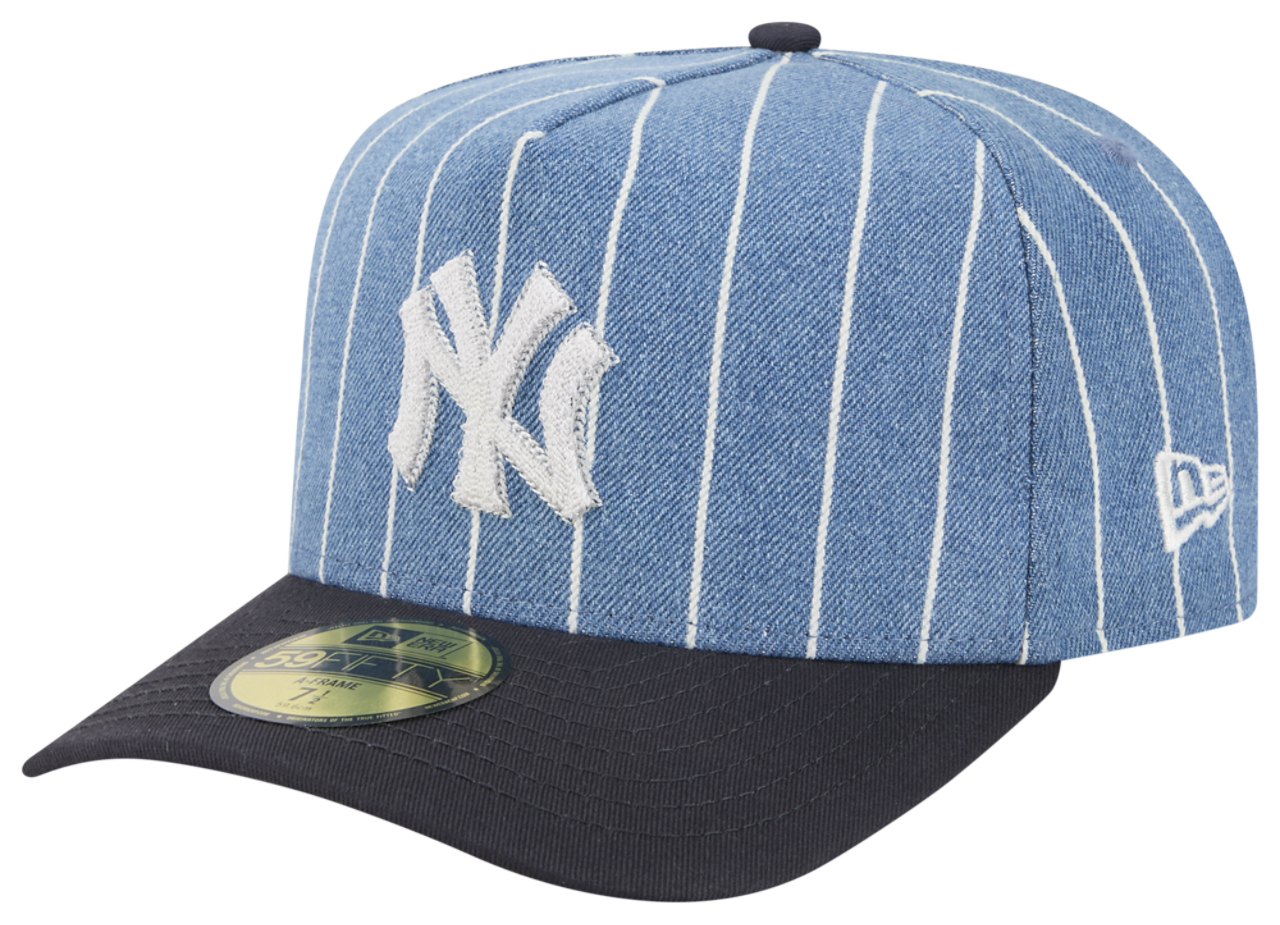 New Era Casquette rayée Yankees 59FIFTY Image 1 de 7. Appuyez pour ouvrir la galerie de photos.