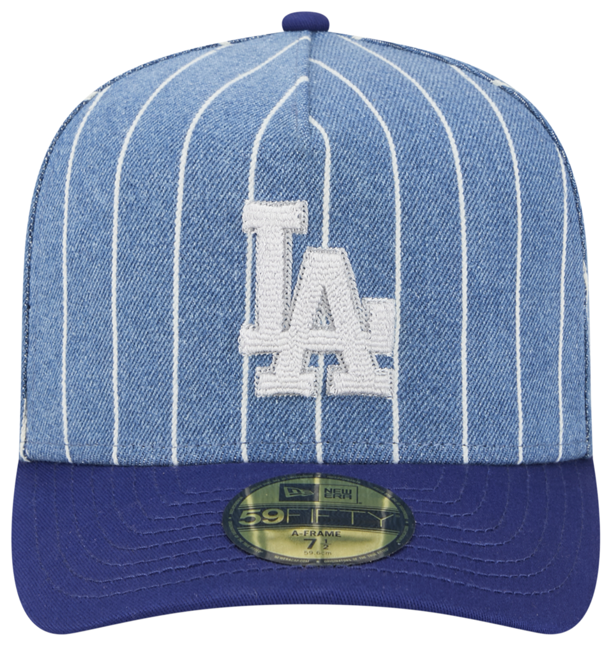 New Era Casquette rayée Dodgers 59FIFTY Image 2 de 7. Appuyez pour ouvrir la galerie de photos.
