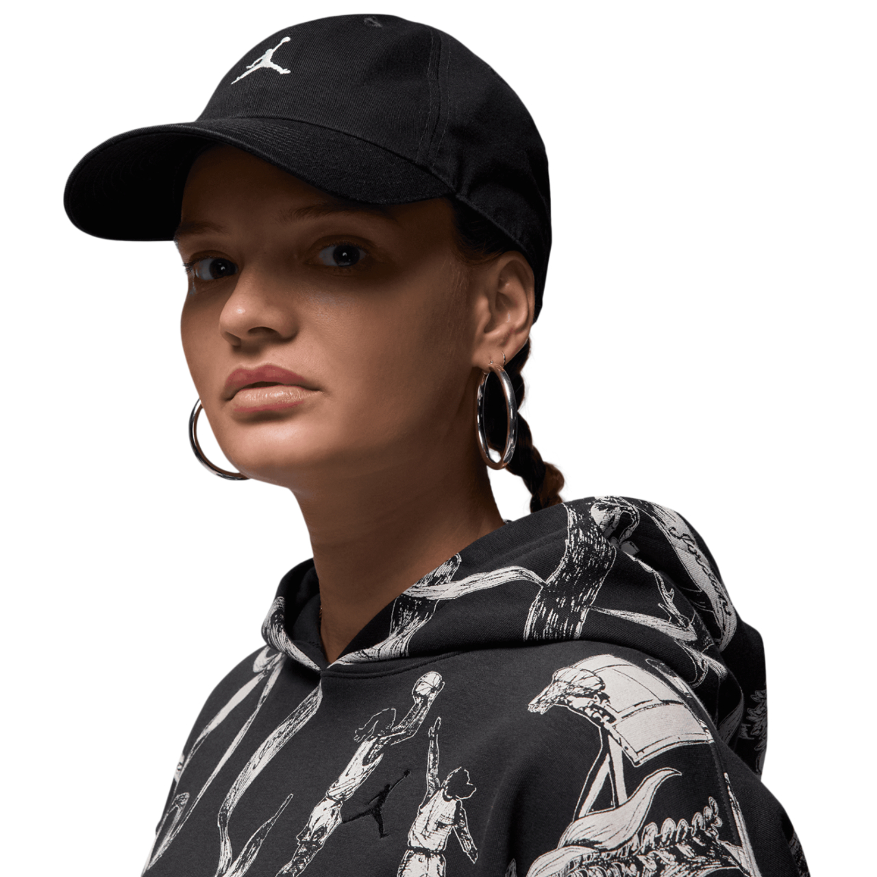 Jordan Club H86 Jumpman Adjustable Hat  Image 3 of 6. Tap to open photo gallery.