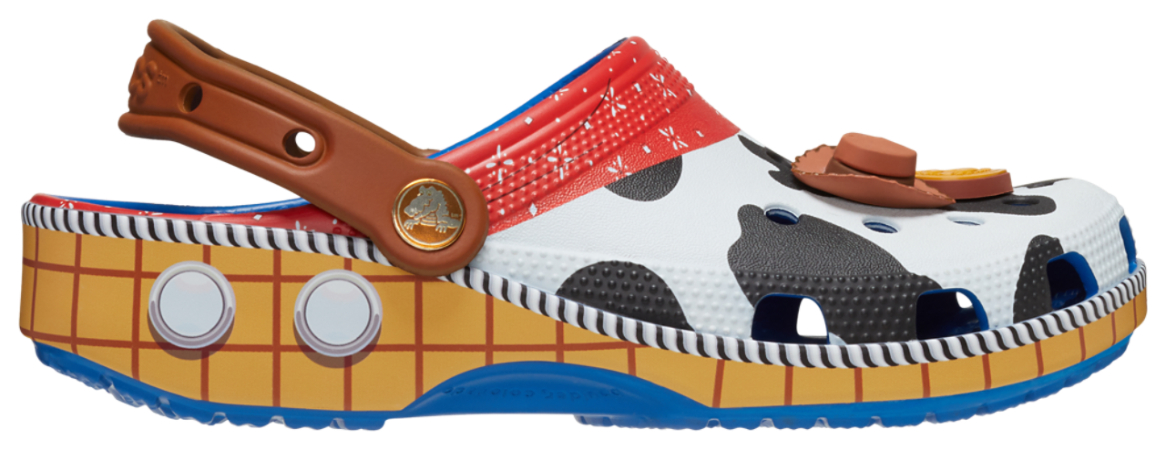 Crocs Toy Story Woody Classic Clogs Image 1 of 5. Tap to open photo gallery.