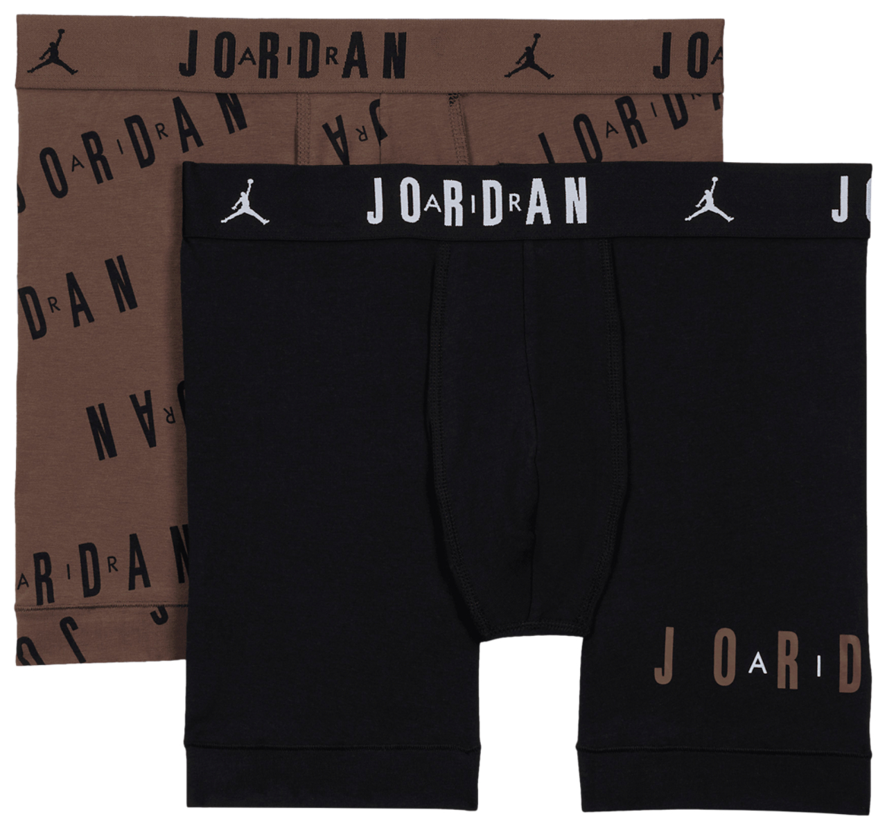 Jordan Flight Cotton Essential 2 Pack Boxer Briefs  Image 1 of 4. Tap to open photo gallery.