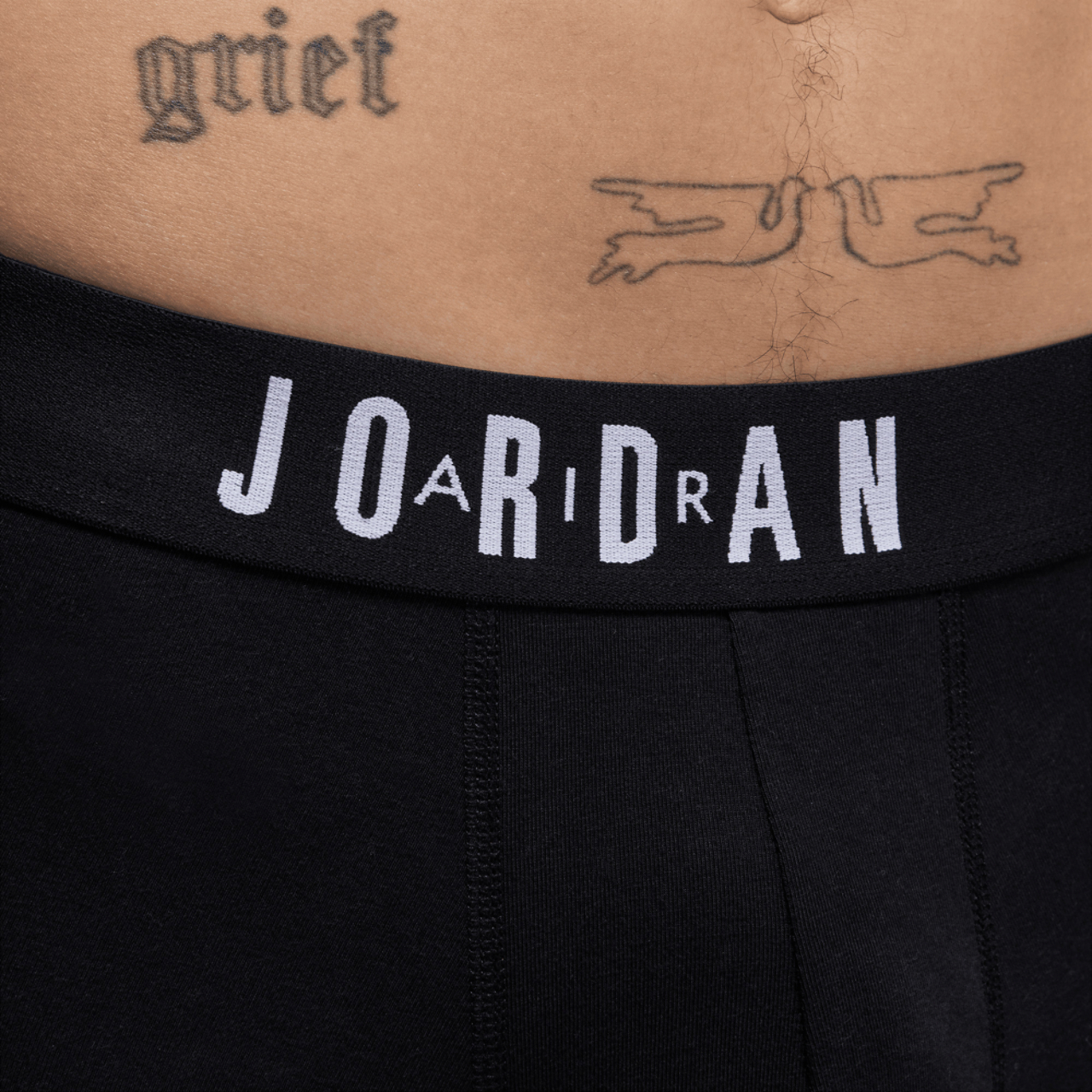 Jordan Flight Cotton Essential 2 Pack Boxer Briefs  Image 4 of 4. Tap to open photo gallery.