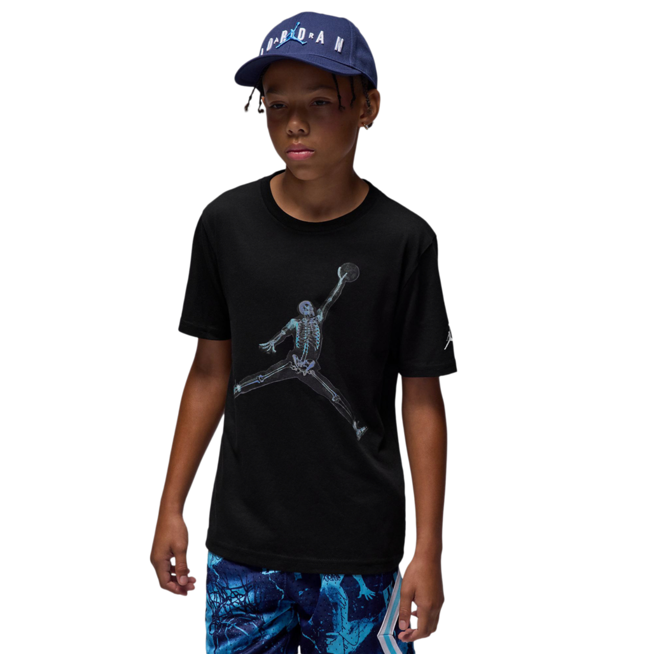 Jordan T-shirt Skeleton Jumpman Image 1 de 8. Appuyez pour ouvrir la galerie de photos.