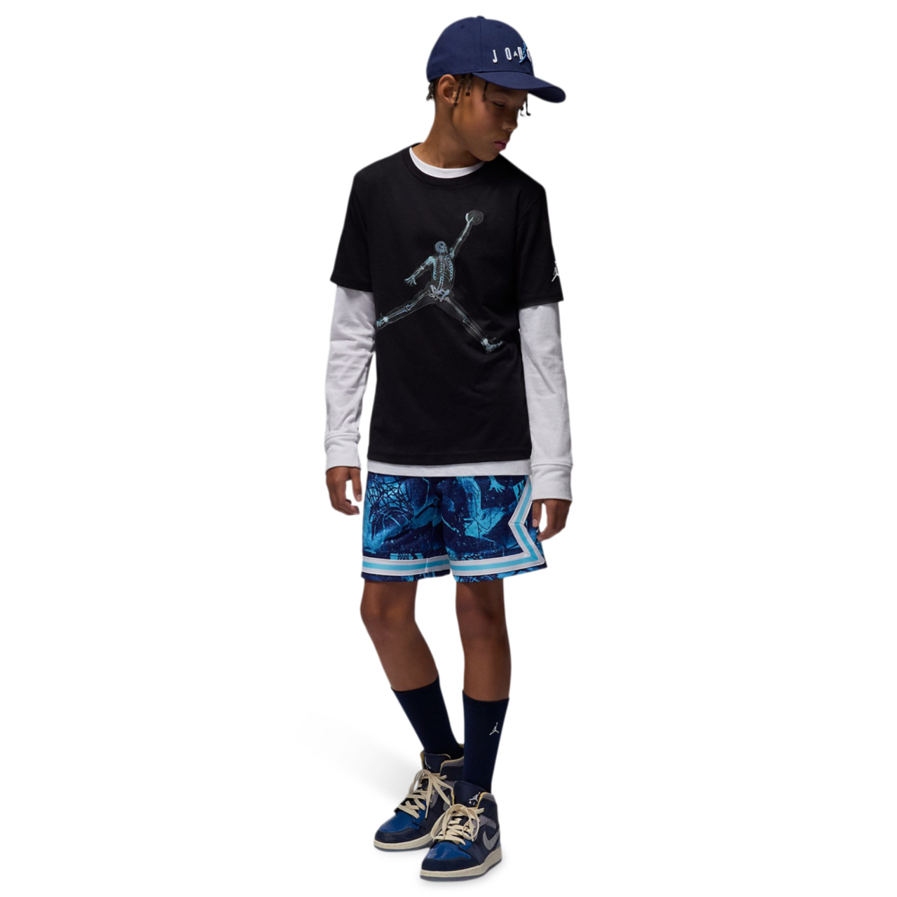 Jordan T-shirt Skeleton Jumpman Image 5 de 8. Appuyez pour ouvrir la galerie de photos.