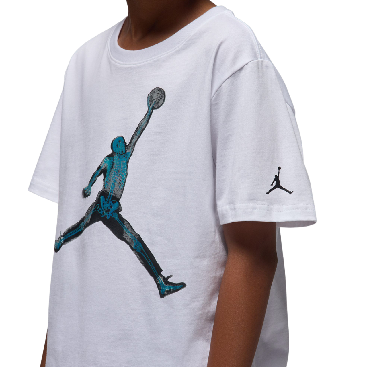 Jordan Skeleton Jumpman T-Shirt  Image 3 of 6. Tap to open photo gallery.