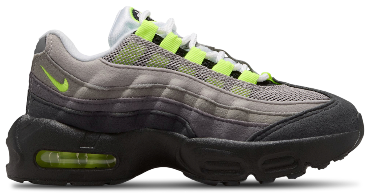 スニーカー Nike TD Air Max 95 OG Neon Yellow 15cm Nike Air Max 95 - Boys' Preschool | Foot Locker