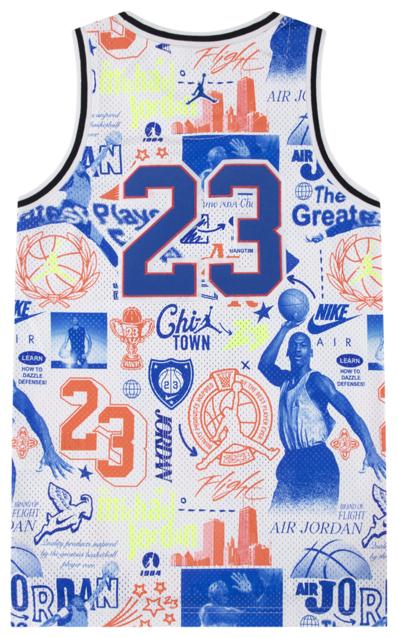 Jordan Jordan 23 AOP Super Splash Jersey Image 2 of 4. Tap to open photo gallery.