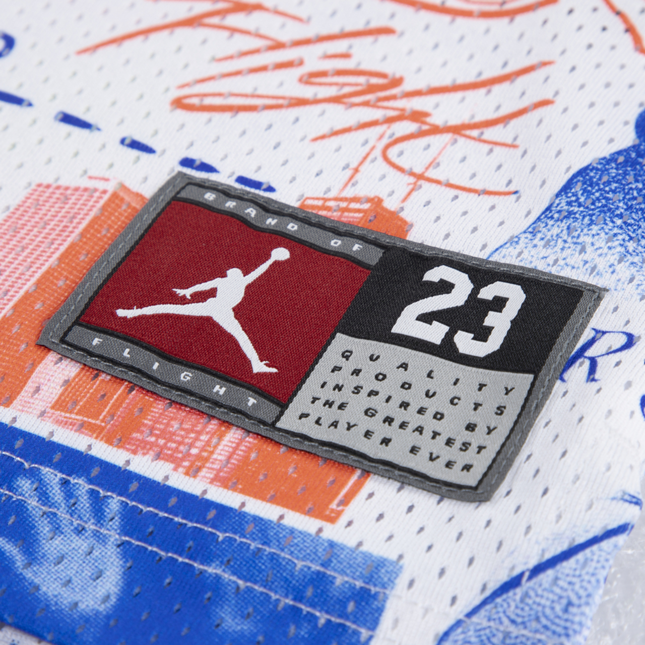Jordan Jordan 23 AOP Super Splash Jersey Image 4 of 4. Tap to open photo gallery.