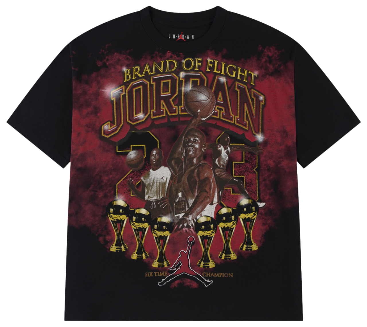 Jordan Flight Champion Short Sleeve T-Shirt Image 1 of 3. Tap to open photo gallery.
