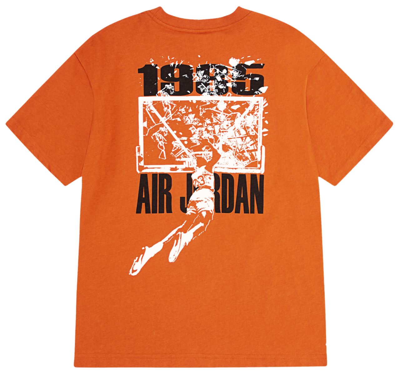 Jordan 85 Shatter Short Sleeve T-Shirt Image 2 of 2. Tap to open photo gallery.