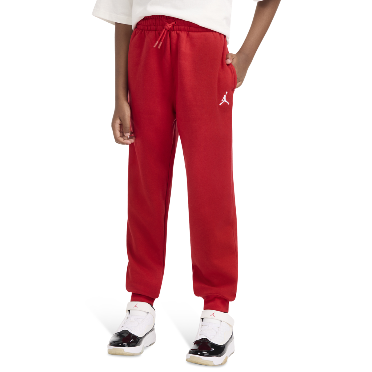 Jordan Brooklyn Fleece Cargo Pants Image 1 of 8. Tap to open photo gallery.
