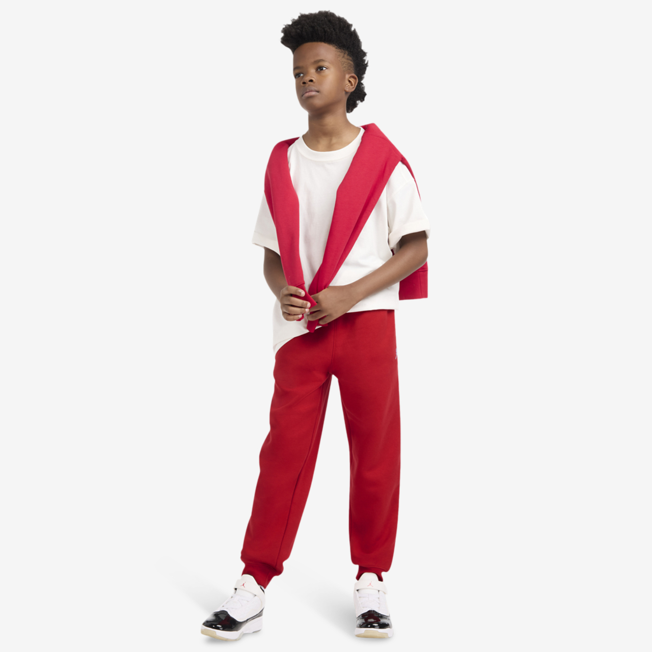 Jordan Brooklyn Fleece Cargo Pants Image 5 of 8. Tap to open photo gallery.