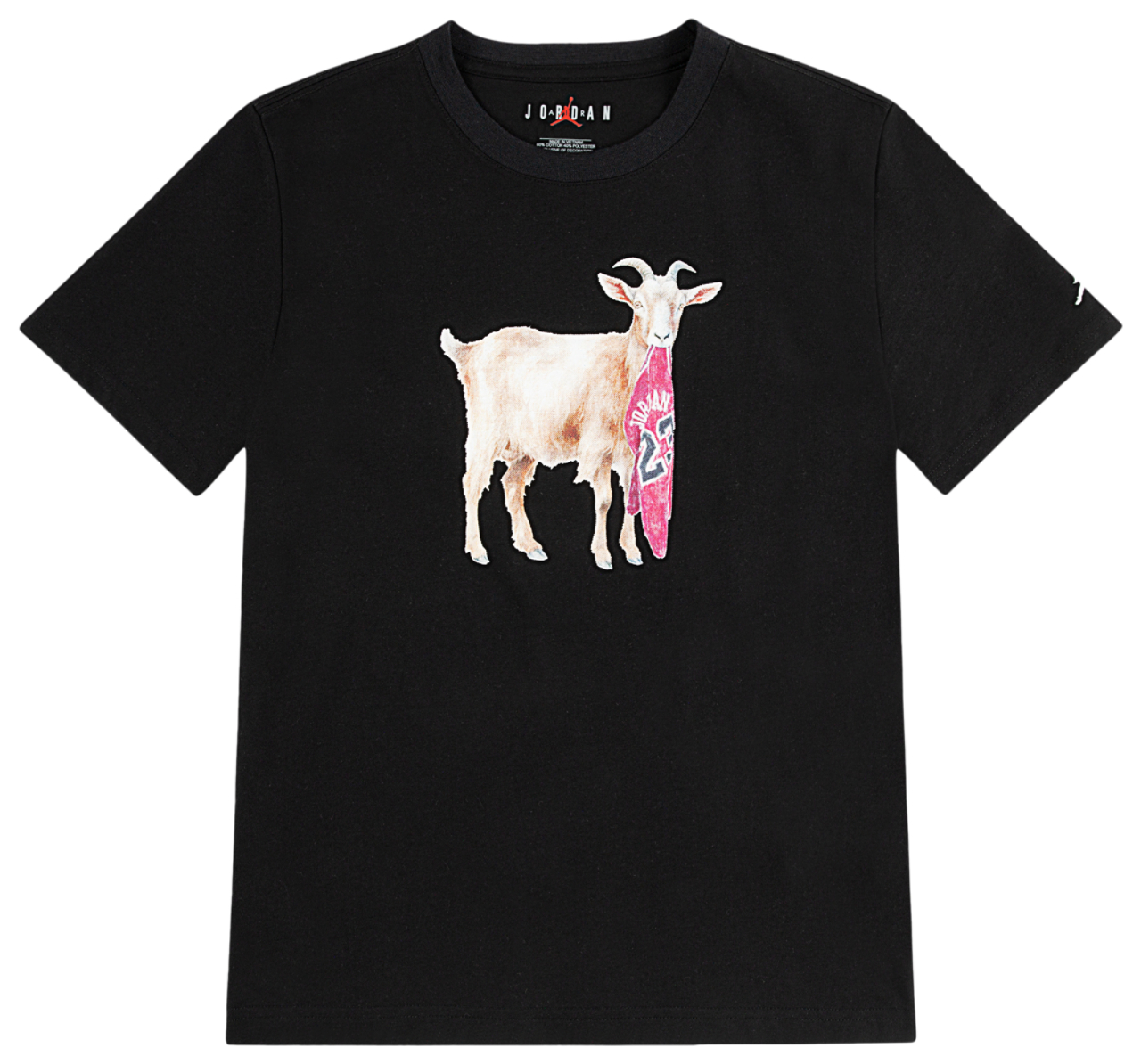 Jordan Goat Short Sleeve T-Shirt Image 1 of 4. Tap to open photo gallery.
