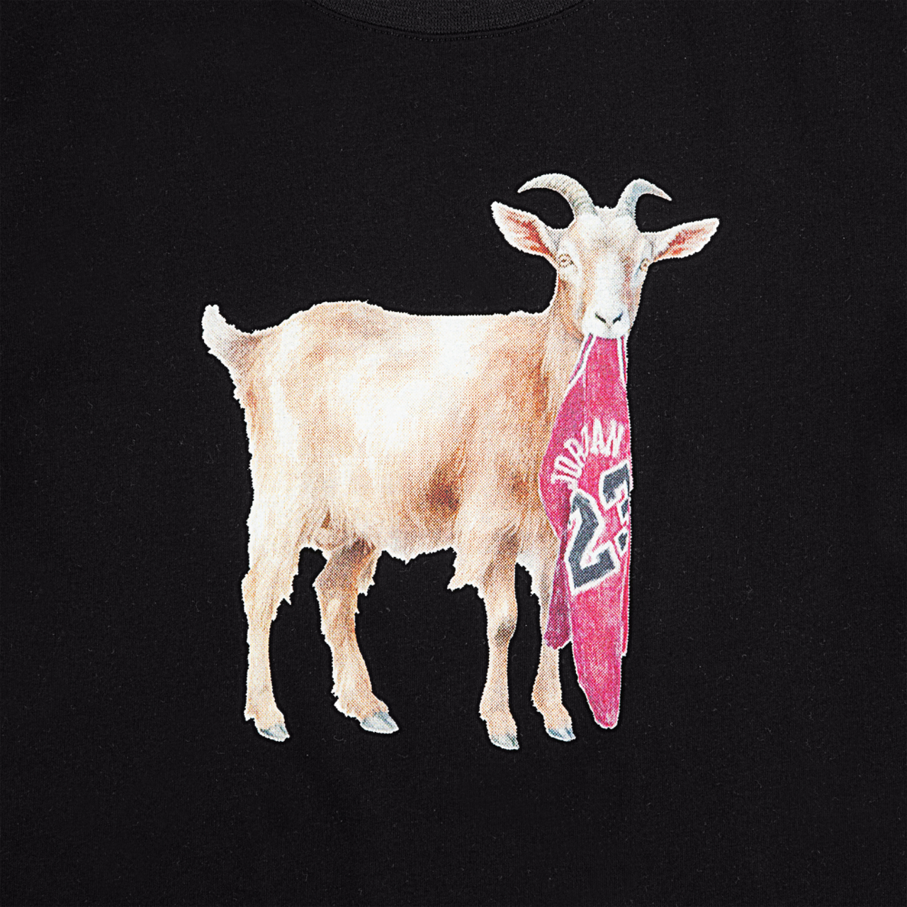 Jordan Goat Short Sleeve T-Shirt Image 3 of 4. Tap to open photo gallery.