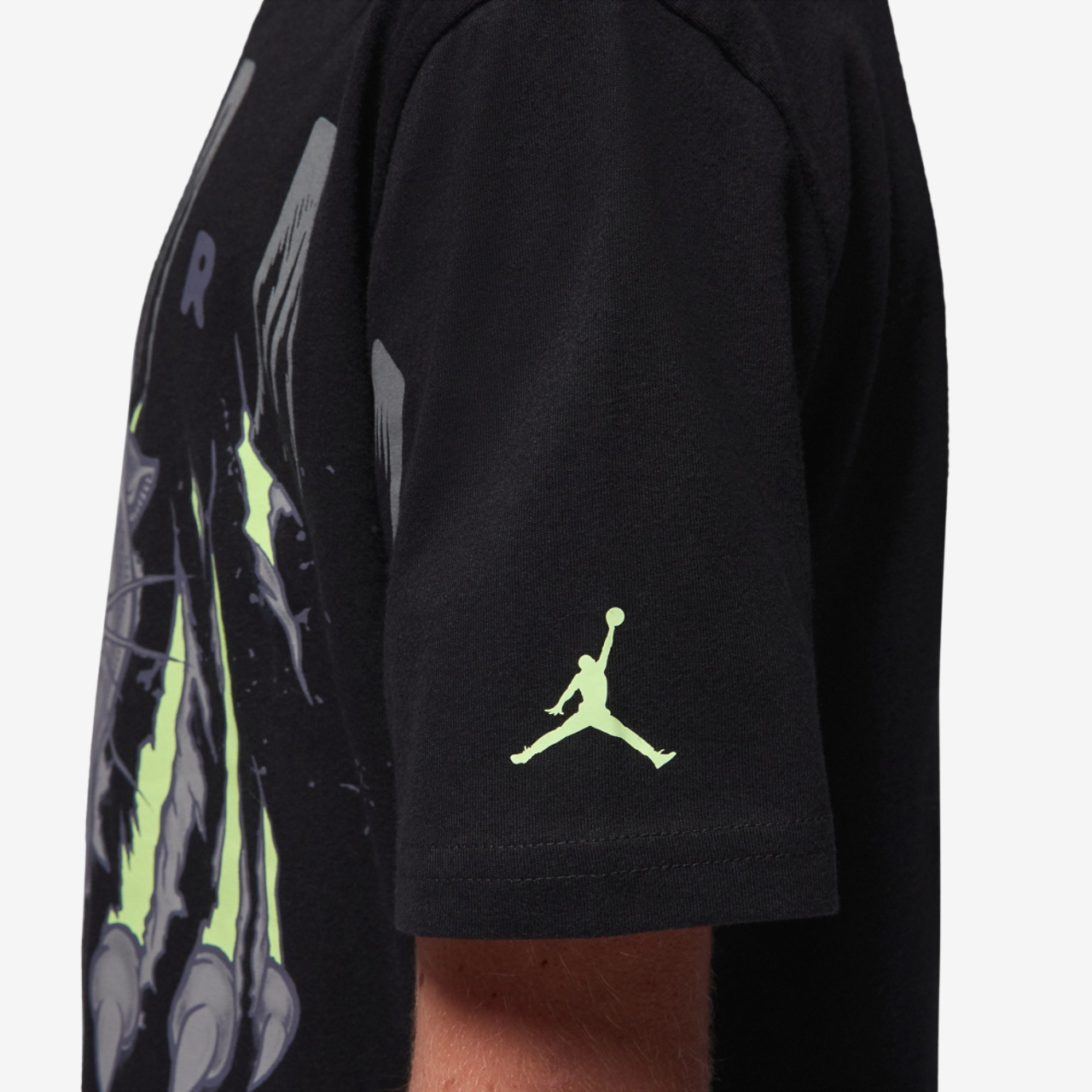 Jordan Unleash The Beast Short Sleeve T-Shirt Image 4 of 9. Tap to open photo gallery.