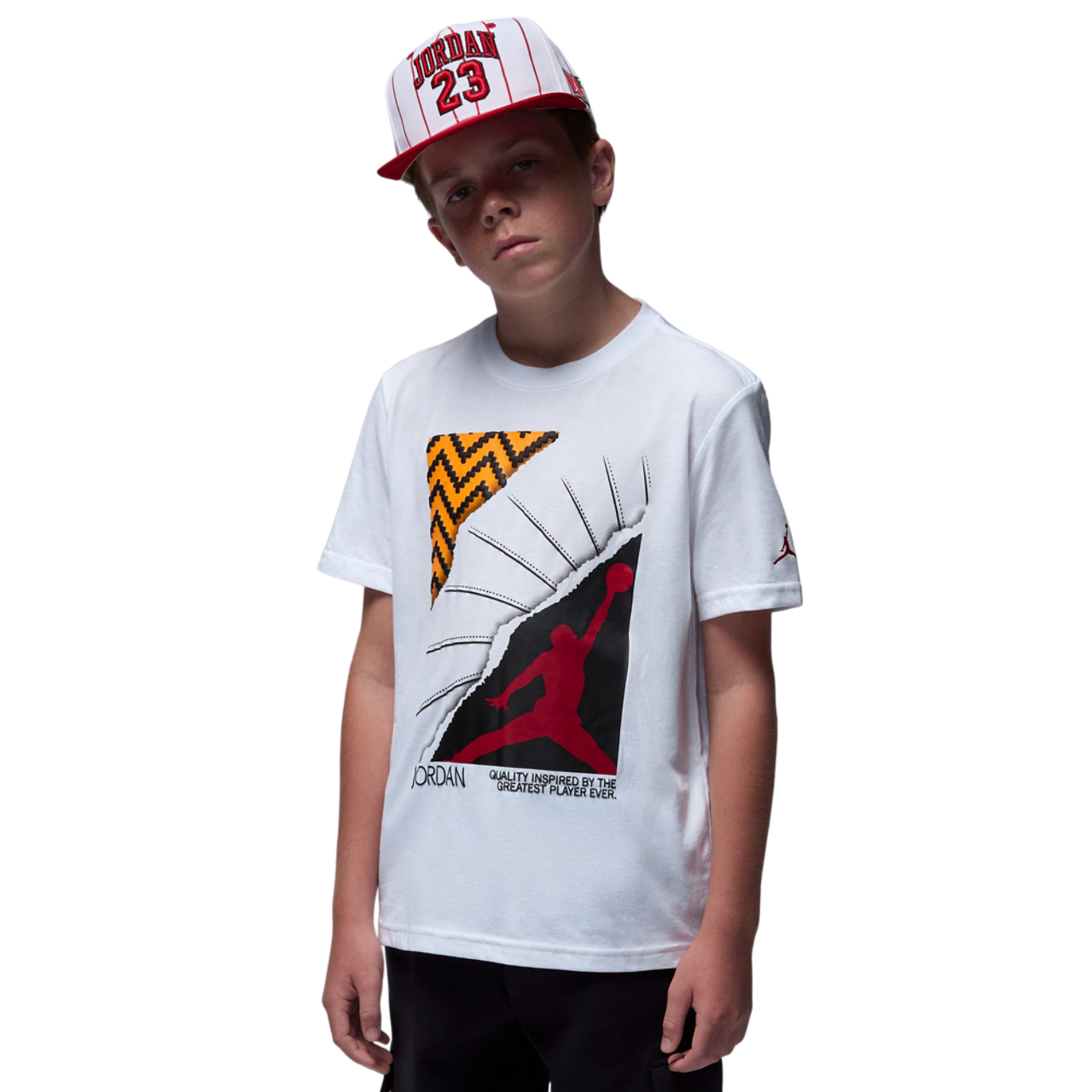 Jordan Taxi 24 Retro T-Shirt Image 1 of 8. Tap to open photo gallery.