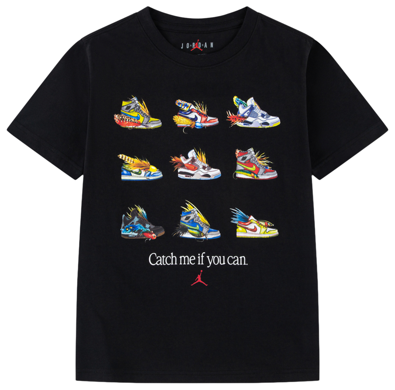 Jordan Fishing Lures Short Sleeve T-Shirt Image 1 of 3. Tap to open photo gallery.