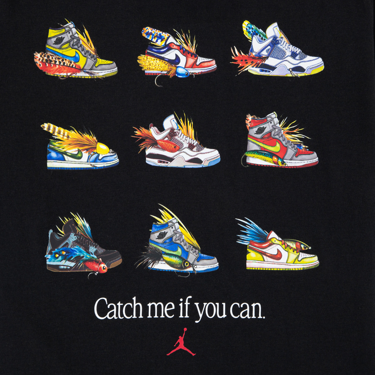 Jordan Fishing Lures Short Sleeve T-Shirt Image 3 of 3. Tap to open photo gallery.