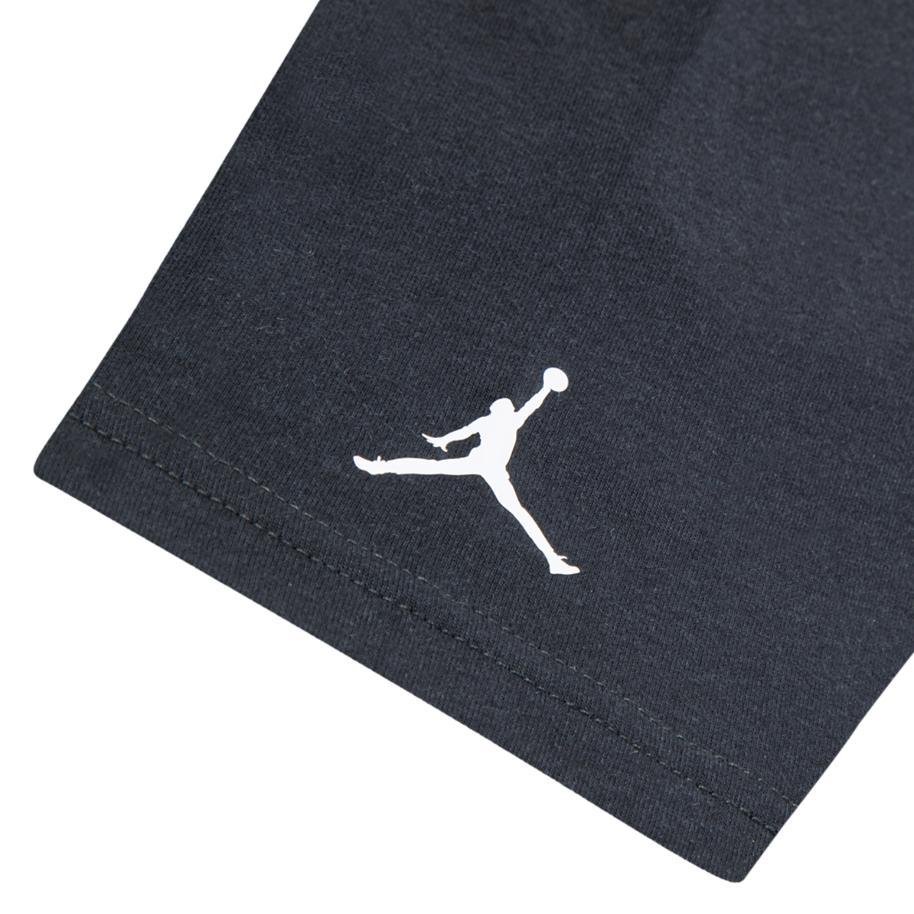 Jordan Wolf Grey Retro T-Shirt Image 4 of 4. Tap to open photo gallery.