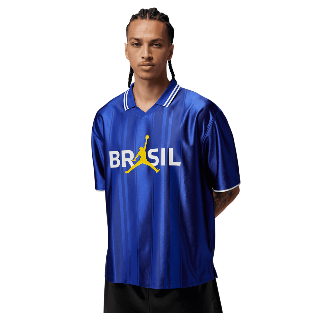 Jordan Brasil Polo Top  Image 1 of 6. Tap to open photo gallery.
