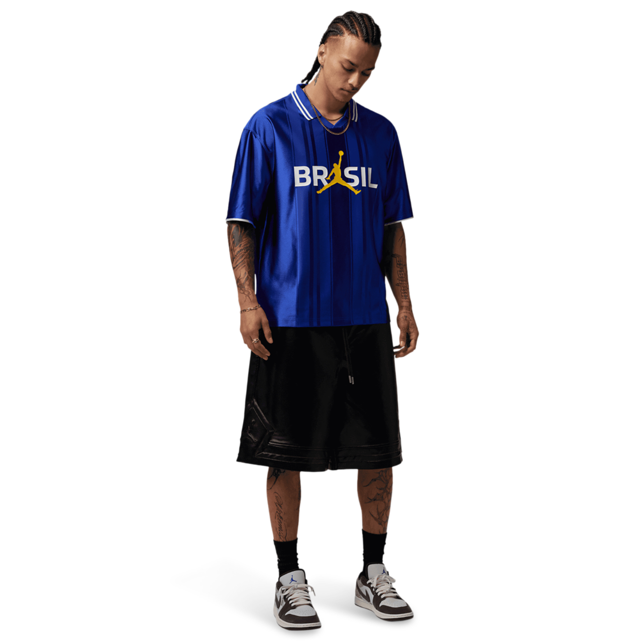 Jordan Brasil Polo Top  Image 6 of 6. Tap to open photo gallery.
