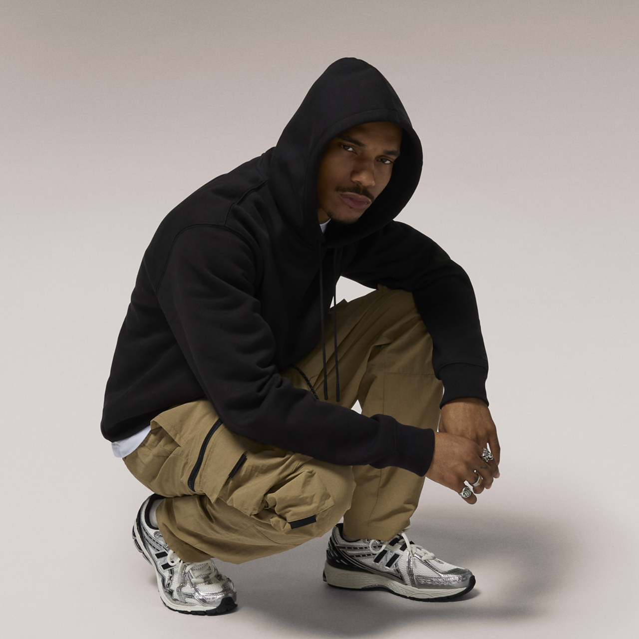 LCKR Based Fleece Pullover Hoodie  Image 5 of 6. Tap to open photo gallery.