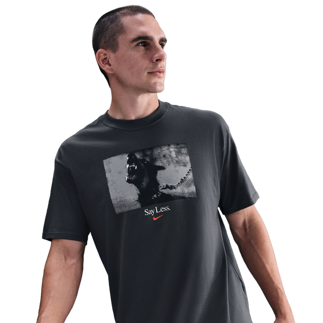 Nike Air Max 90 T-Shirt Say Less Image 1 of 5. Tap to open photo gallery.