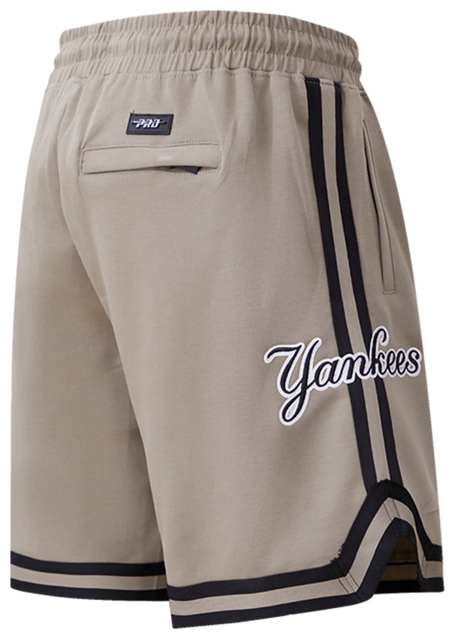Pro Standard Yankees Desert Taupe Shorts Image 4 of 7. Tap to open photo gallery.