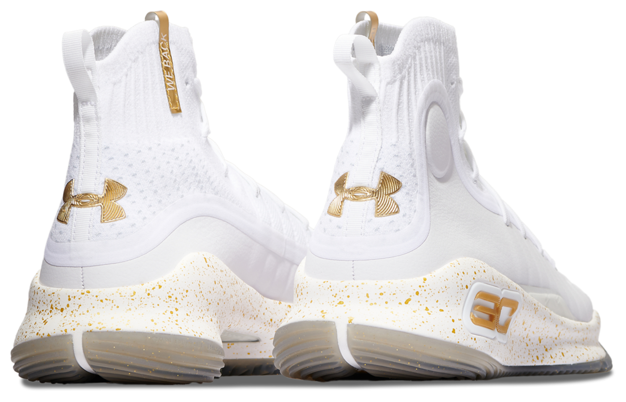 シューズ(男性用) Under Armour CURRY 4 RETRO Amazon.com | Under Armour Curry 4 Retro - Men's (Gold/White