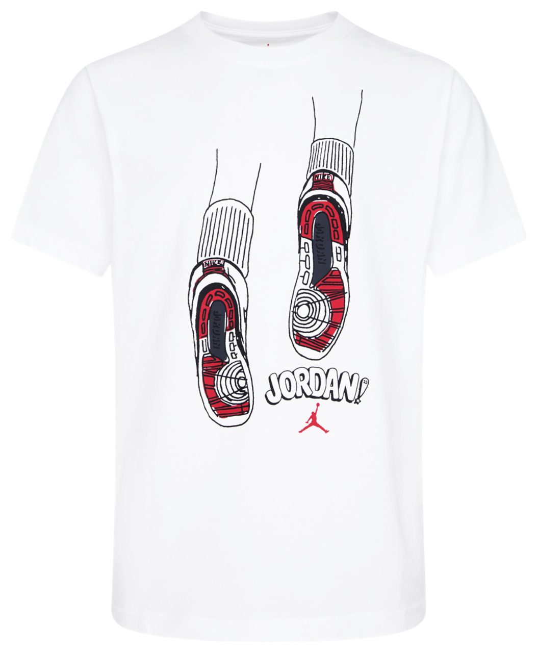 Jordan Notebook Sketch Short Sleeve T-Shirt Image 1 of 3. Tap to open photo gallery.