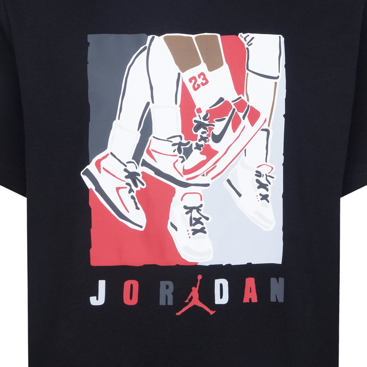 Jordan Courtyard Short Sleeve T-Shirt Image 3 of 4. Tap to open photo gallery.