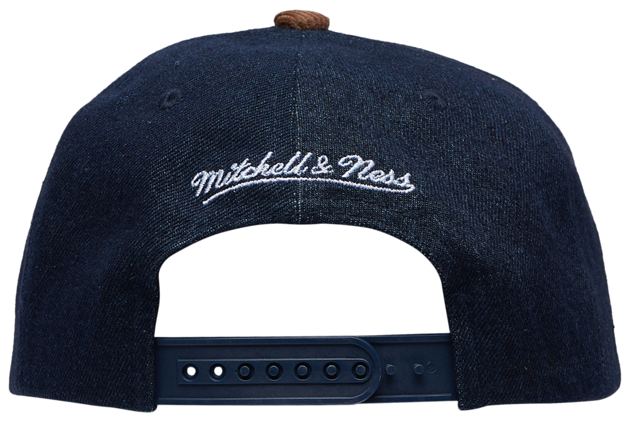 Mitchell & Ness Astros Denim Cord Pro Pinch Cap Image 4 of 5. Tap to open photo gallery.
