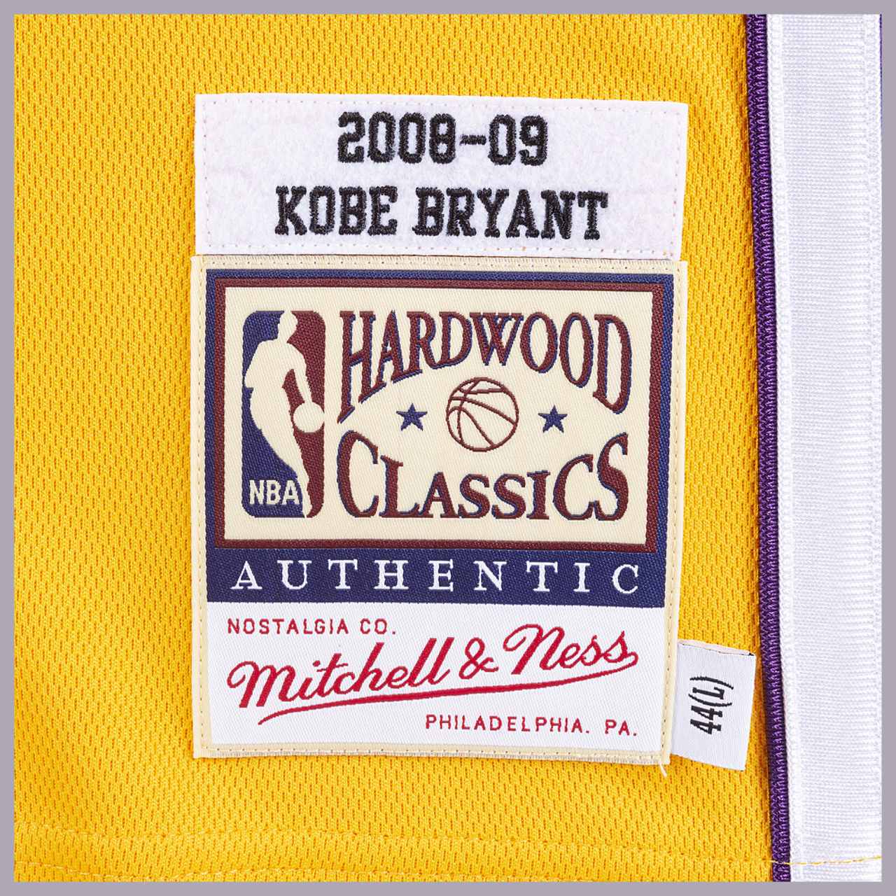 Mitchell & Ness Lakers Authentic Jersey Image 3 of 3. Tap to open photo gallery.