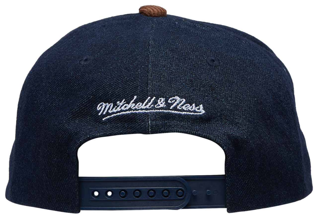 Mitchell & Ness Yankees Denim Cord Pro Pinch Cap - Adult | Champs