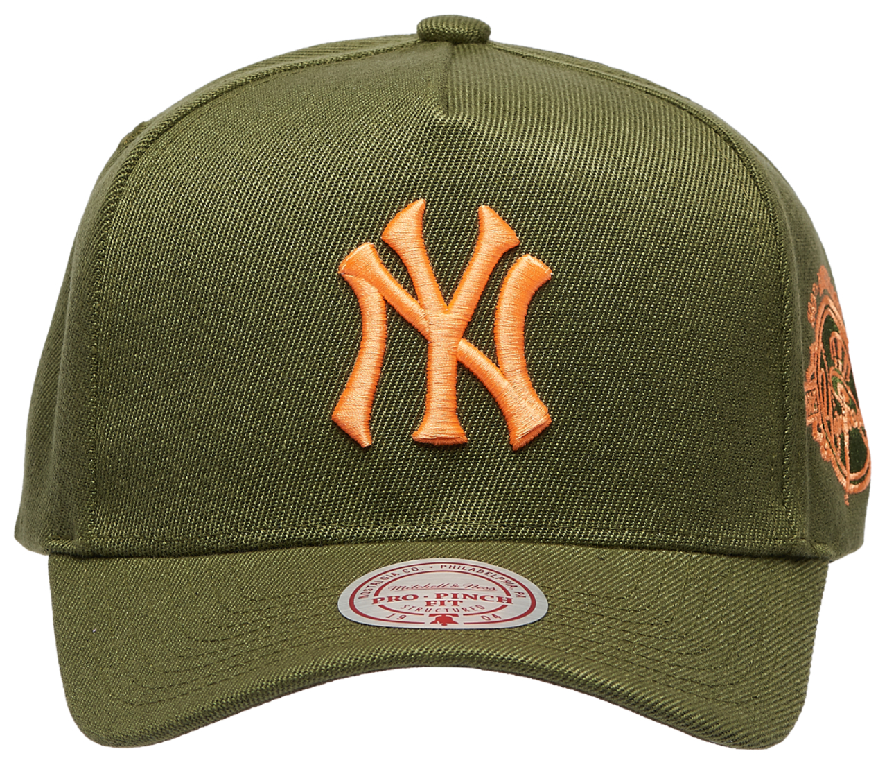 Mitchell & Ness Yankees Neon Pop Pro Pinch Cap Image 2 of 5. Tap to open photo gallery.