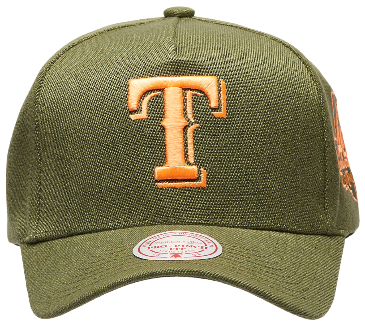 Mitchell & Ness Rangers Neon Pop Pro Pinch Cap Image 2 of 5. Tap to open photo gallery.