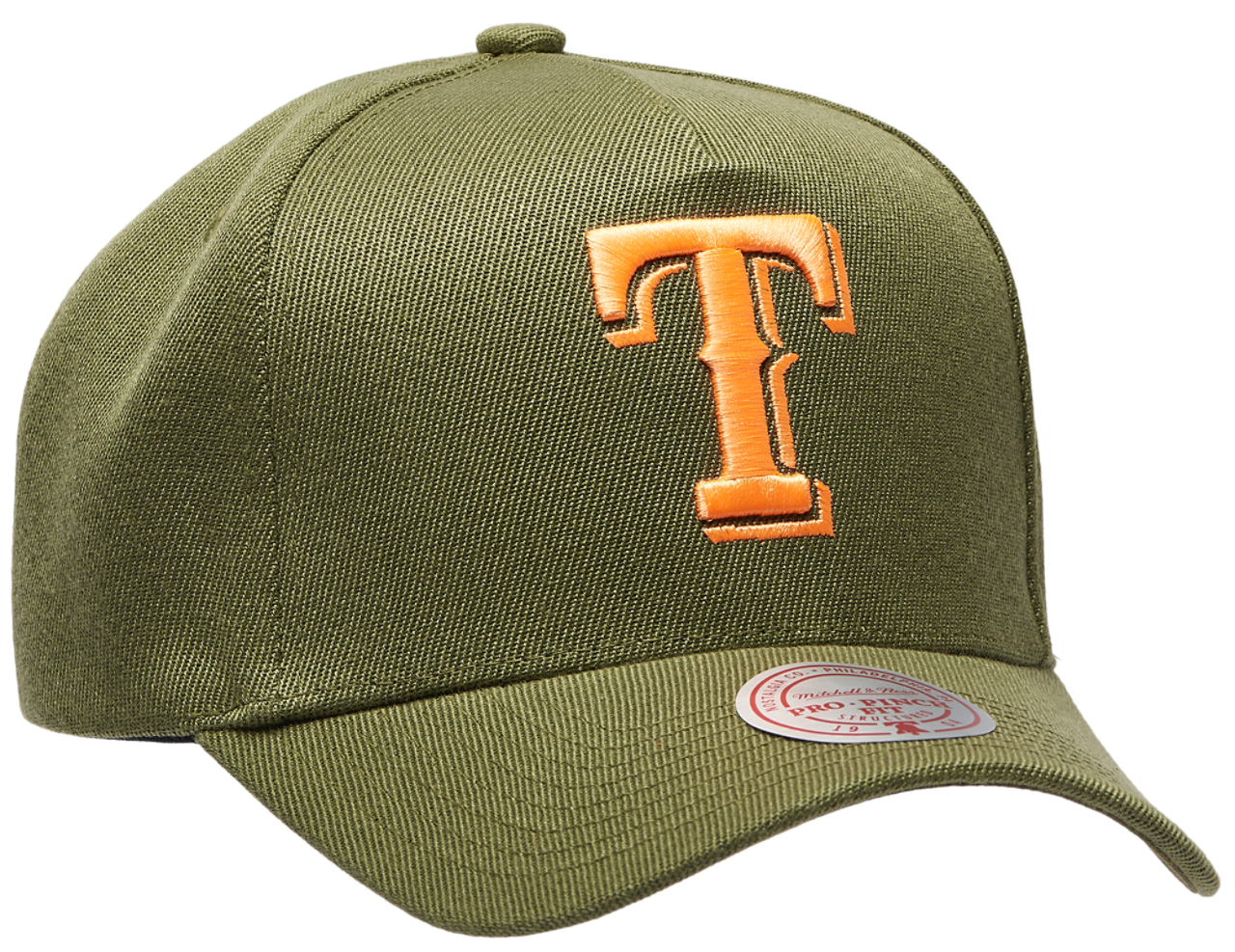 Mitchell & Ness Rangers Neon Pop Pro Pinch Cap Image 3 of 5. Tap to open photo gallery.