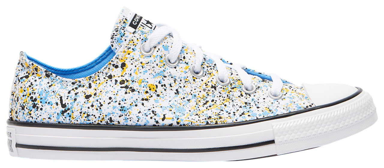 Converse Chuck Taylor All Star Ox Paint Splatter Image 1 of 5. Tap to open photo gallery.