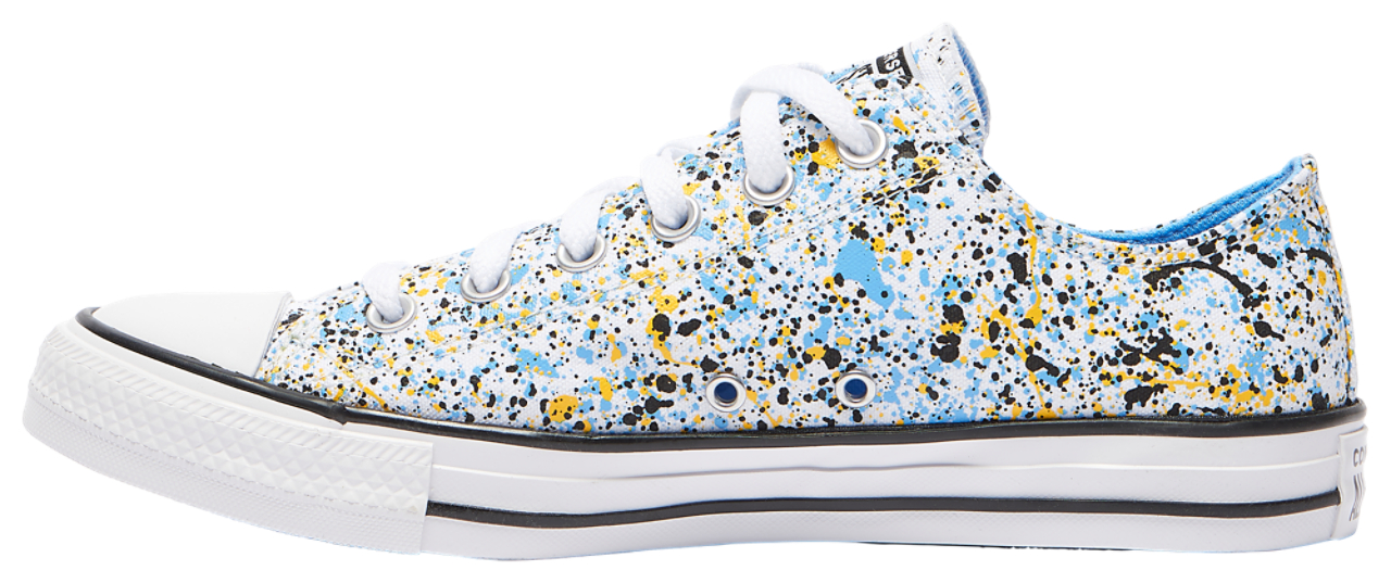 Converse Chuck Taylor All Star Ox Paint Splatter Image 2 of 5. Tap to open photo gallery.