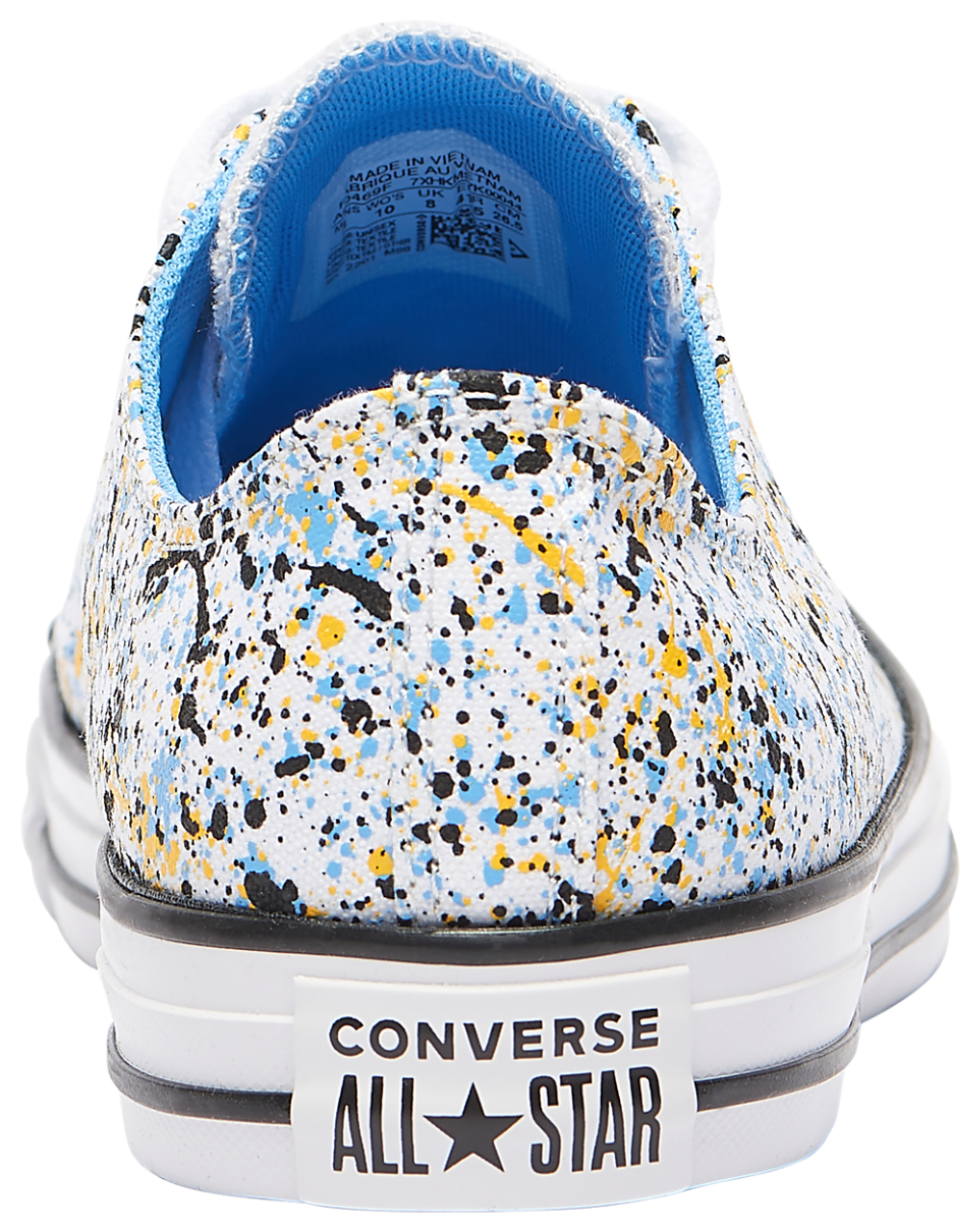 Converse Chuck Taylor All Star Ox Paint Splatter Image 3 of 5. Tap to open photo gallery.
