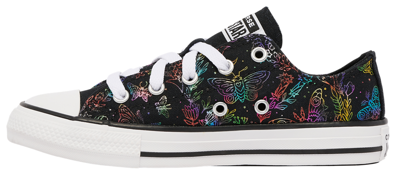 Converse Chuck Taylor All Star Low Butterfly Image 2 of 5. Tap to open photo gallery.