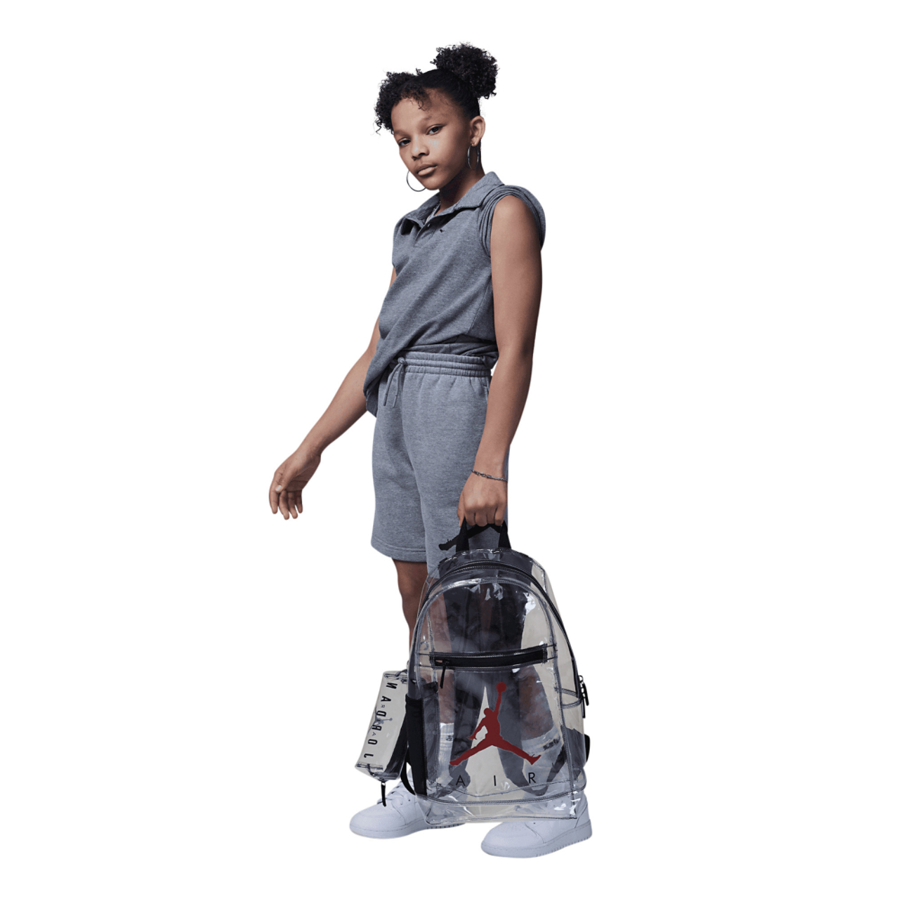 Jordan Clear TPU School Backpack Image 8 of 8. Tap to open photo gallery.