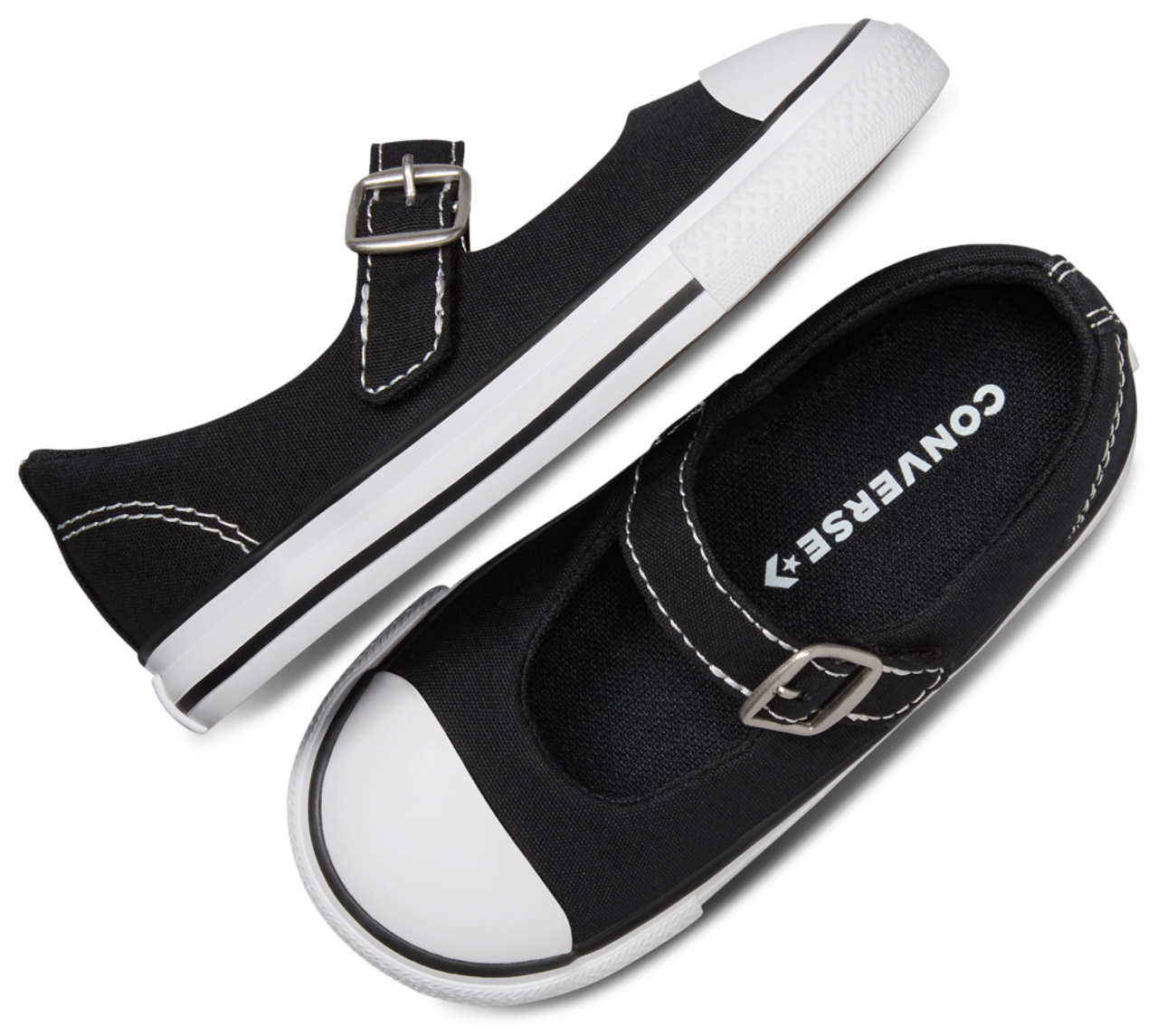 Converse Chuck Taylor All Star Dainty Mary Jane  Image 4 of 5. Tap to open photo gallery.