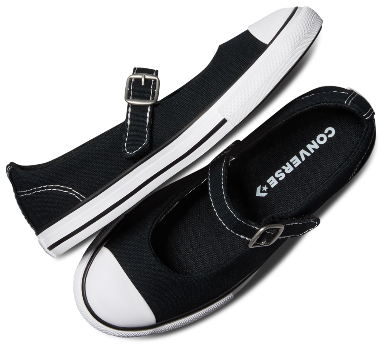 Converse Chuck Taylor All Star Dainty Mary Jane Image 4 of 5. Tap to open photo gallery.