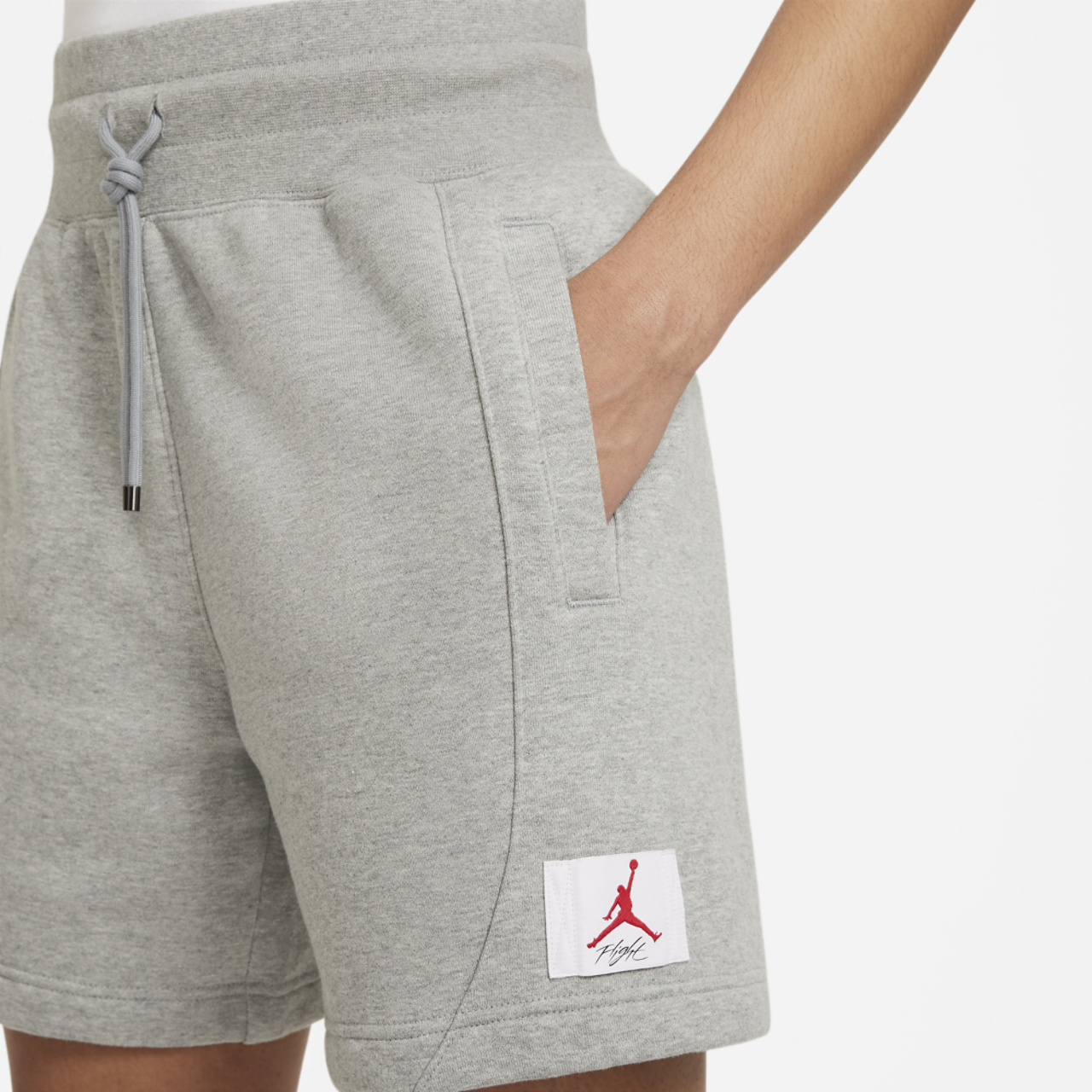 Jordan Flight Fleece Shorts Image 3 of 5. Tap to open photo gallery.