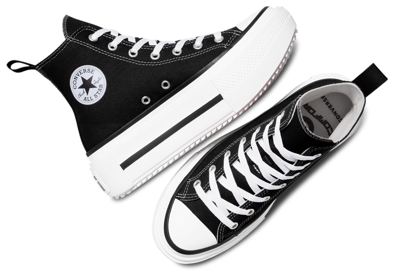 Converse Chuck Taylor All Star Lift Double Stack Image 4 of 6. Tap to open photo gallery.
