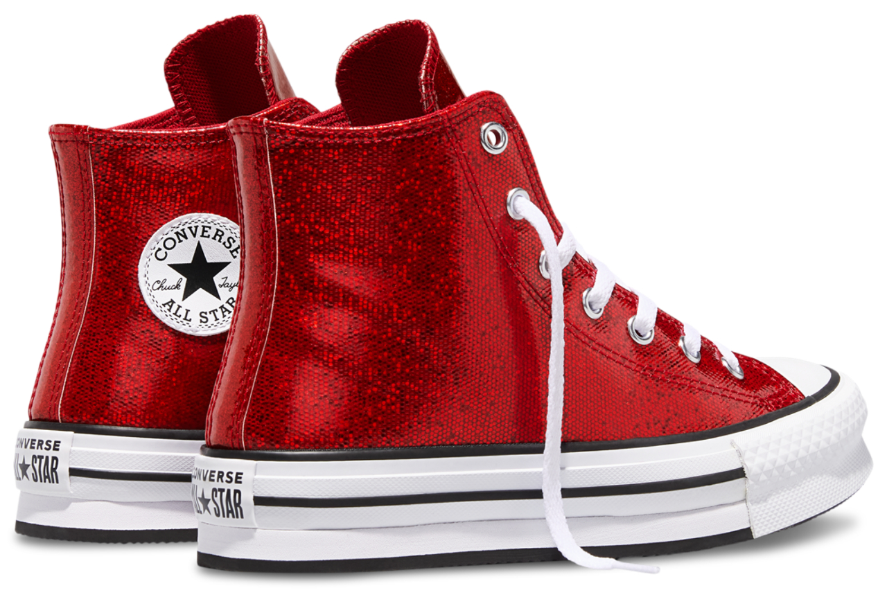 Converse Chuck Taylor All Star EVA Lift Hi Image 3 of 5. Tap to open photo gallery.