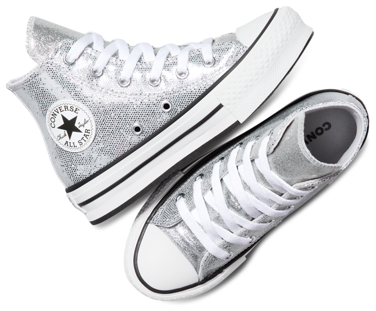 Converse Chuck Taylor All Star EVA Lift Hi Image 4 of 6. Tap to open photo gallery.