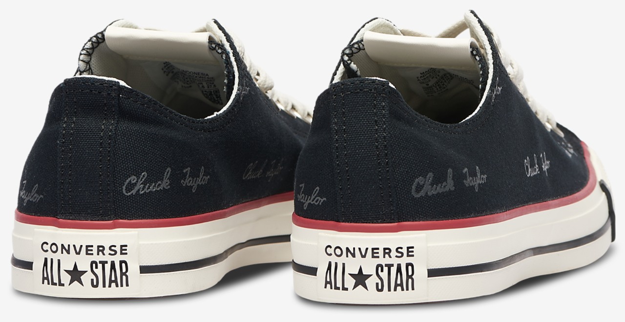 Converse Conv AS Low Script Image 3 of 5. Tap to open photo gallery.