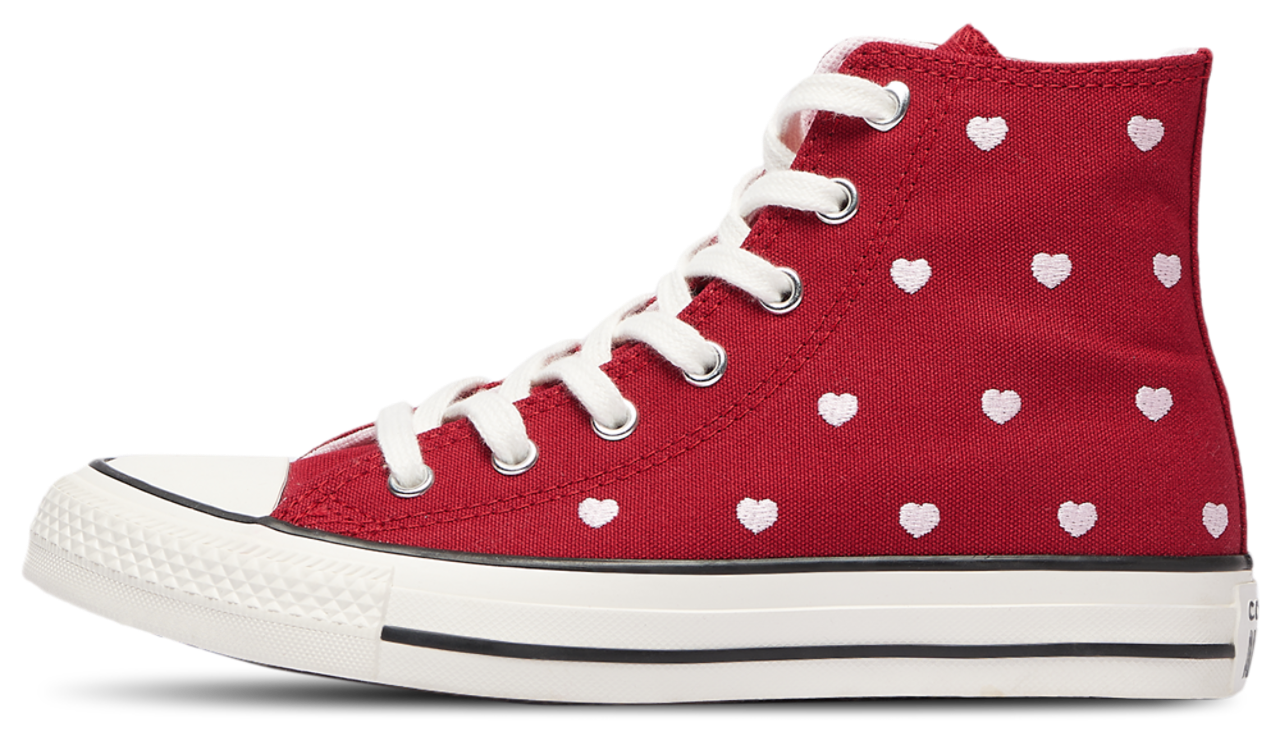 Converse Chuck Taylor All Star Hi Hearts Image 2 of 5. Tap to open photo gallery.
